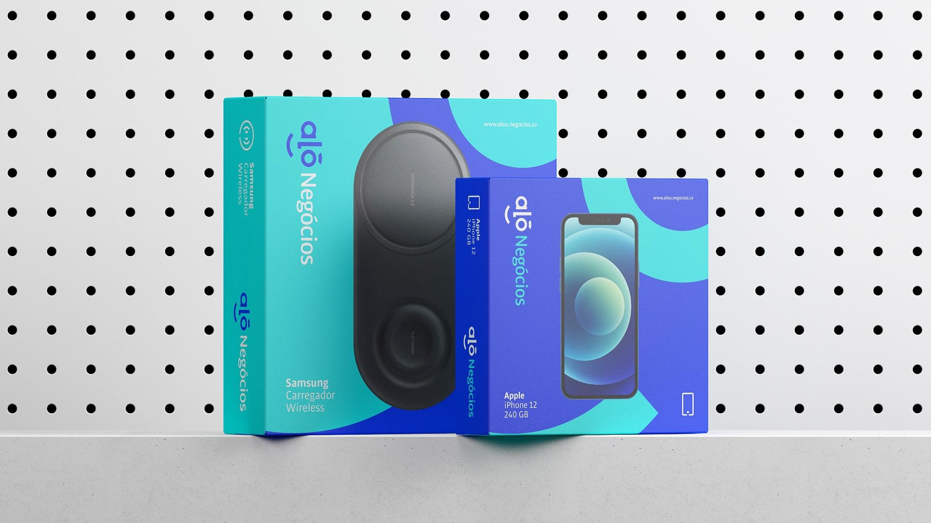 Alou accessories packaging