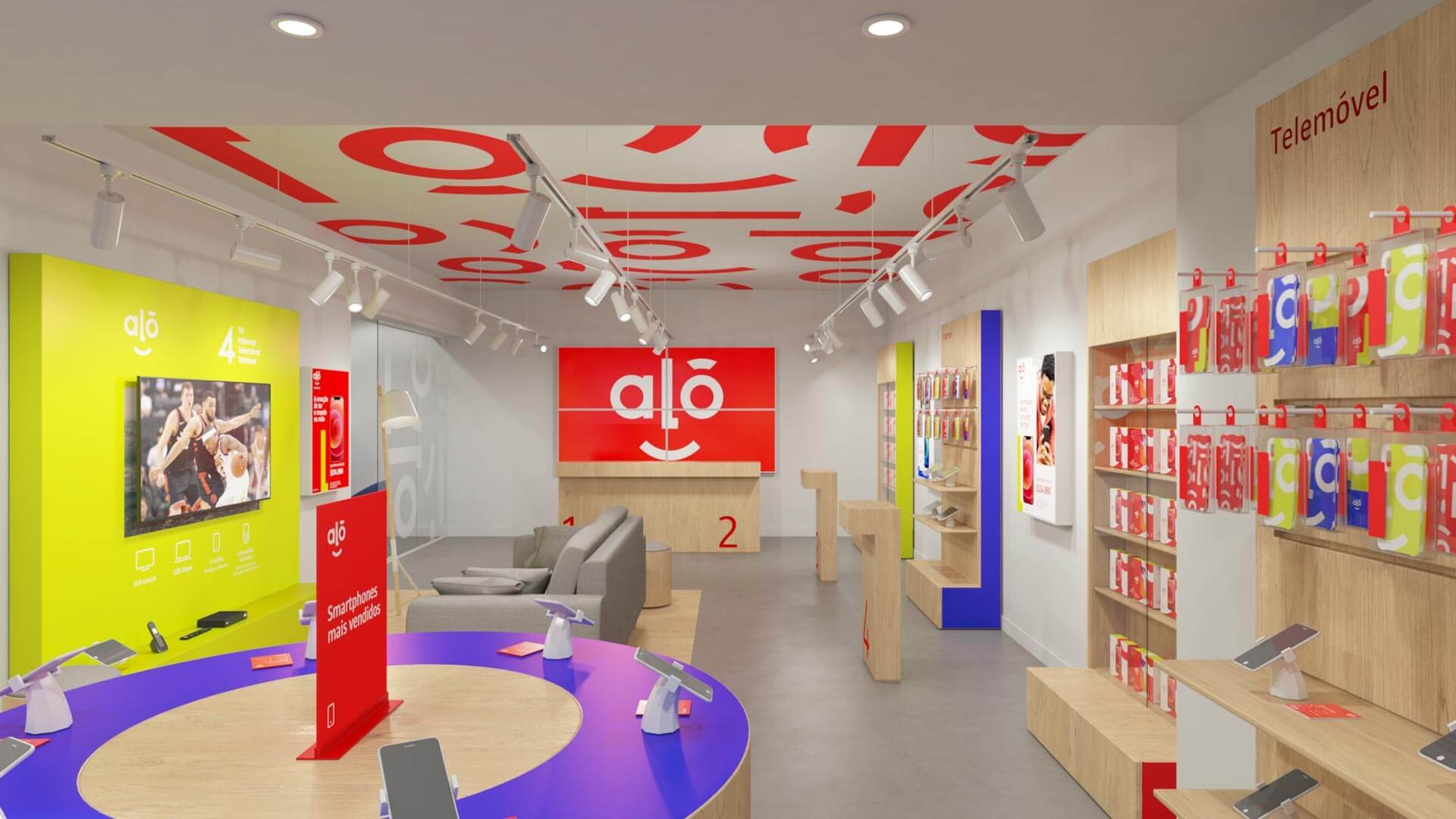Inside an Alou store