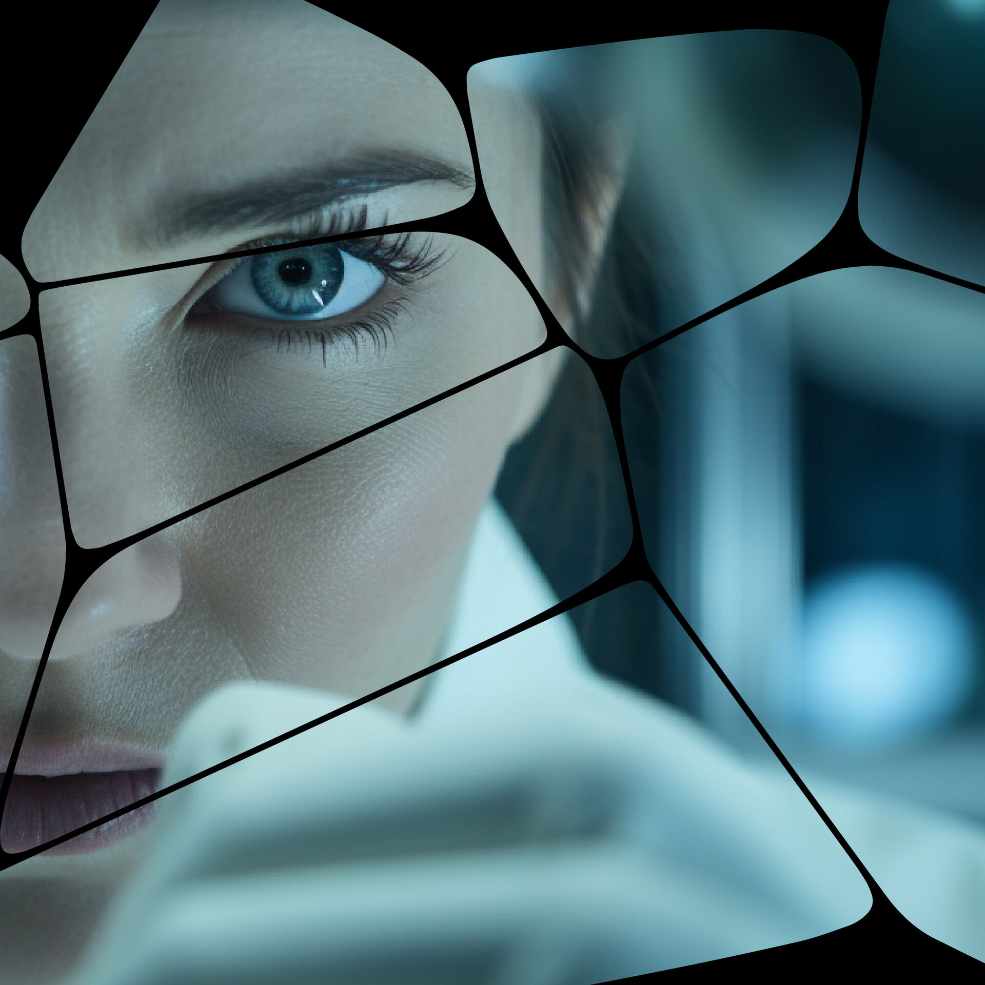 A face seen through the cellular system