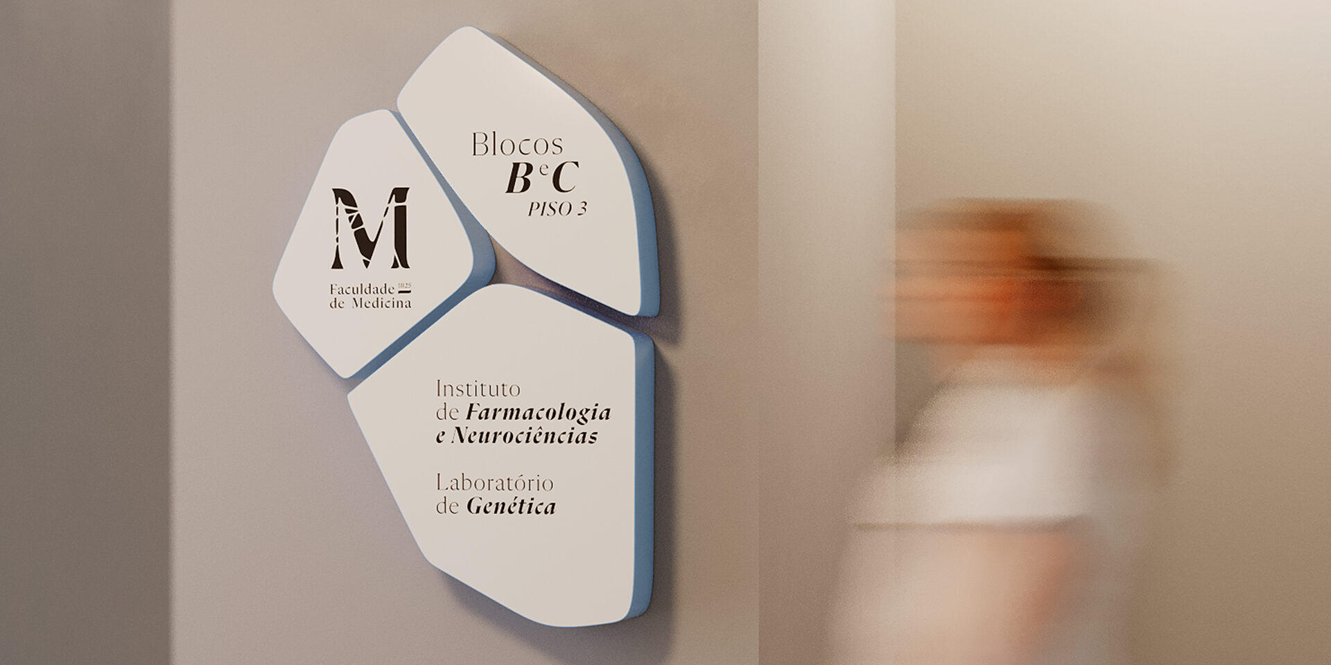 FMUL wayfinding signs