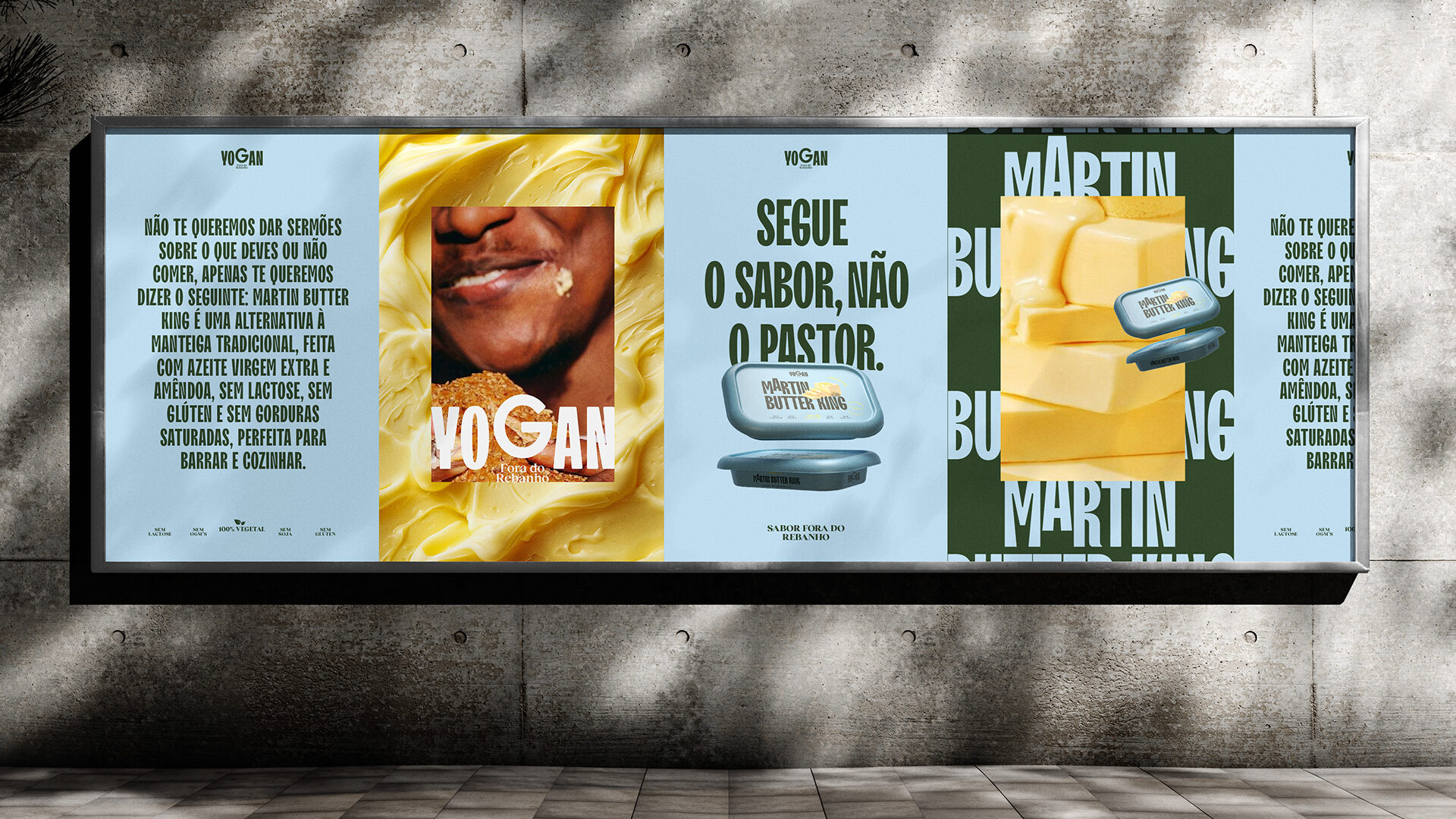 Yogan street posters with Martin Butter King