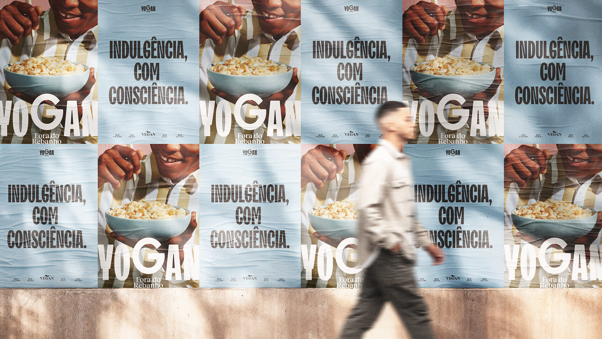 Yogan wild posting: Indulgência com consciência