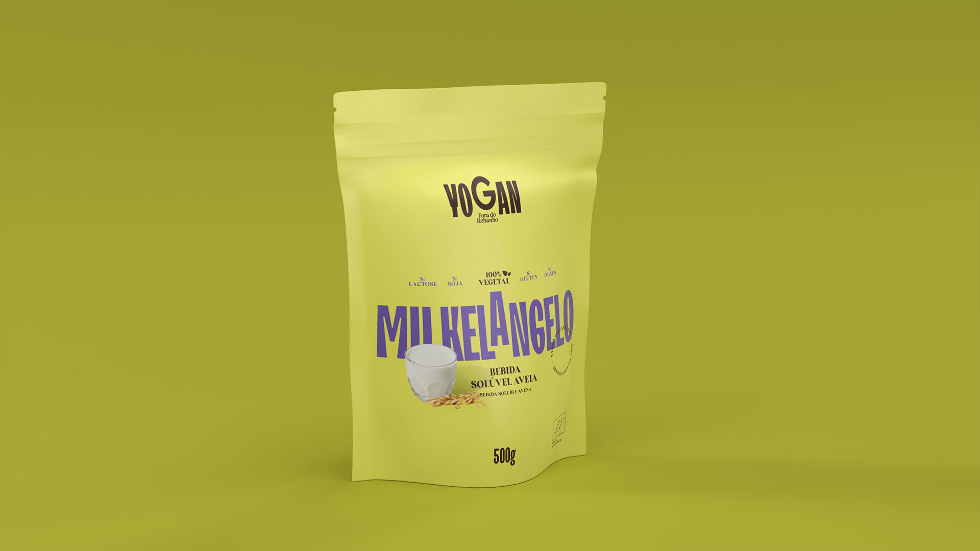 Milkelangelo oat drink pouch